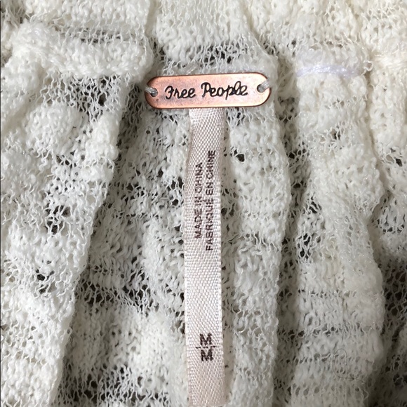 Crochet Free People top - Picture 2 of 2